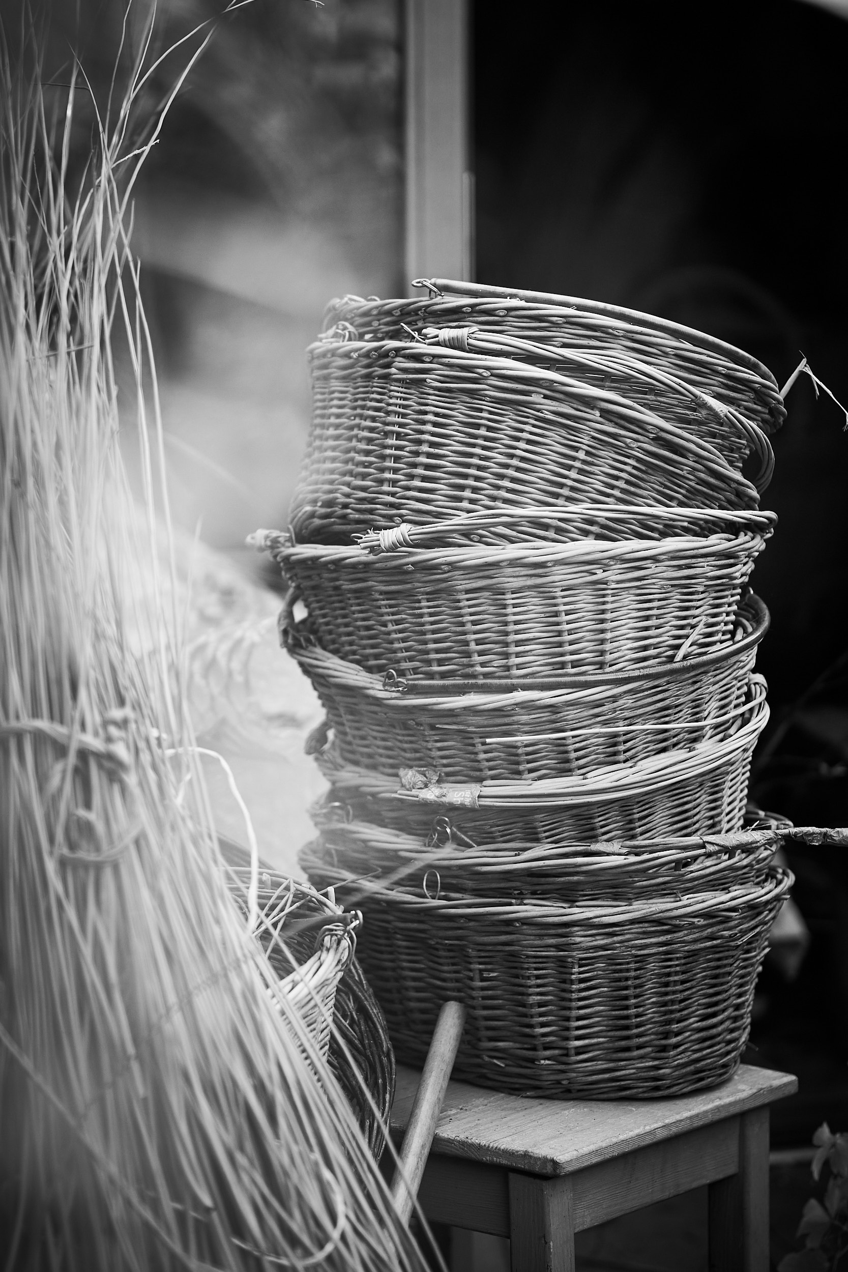 English willow baskets